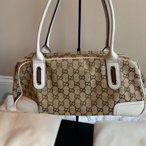 Authentic Gucci GG Canvas Bag